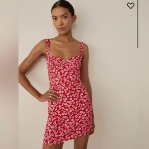 Reformation Baldwin Mini Dress in Jenna